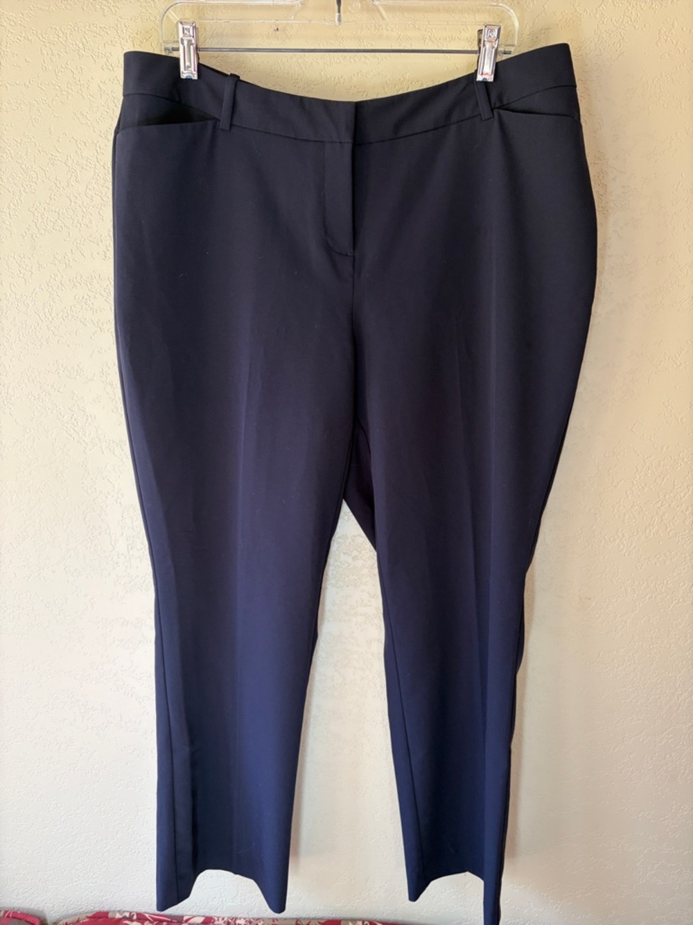 Worthington Classic Navy Straight Trousers